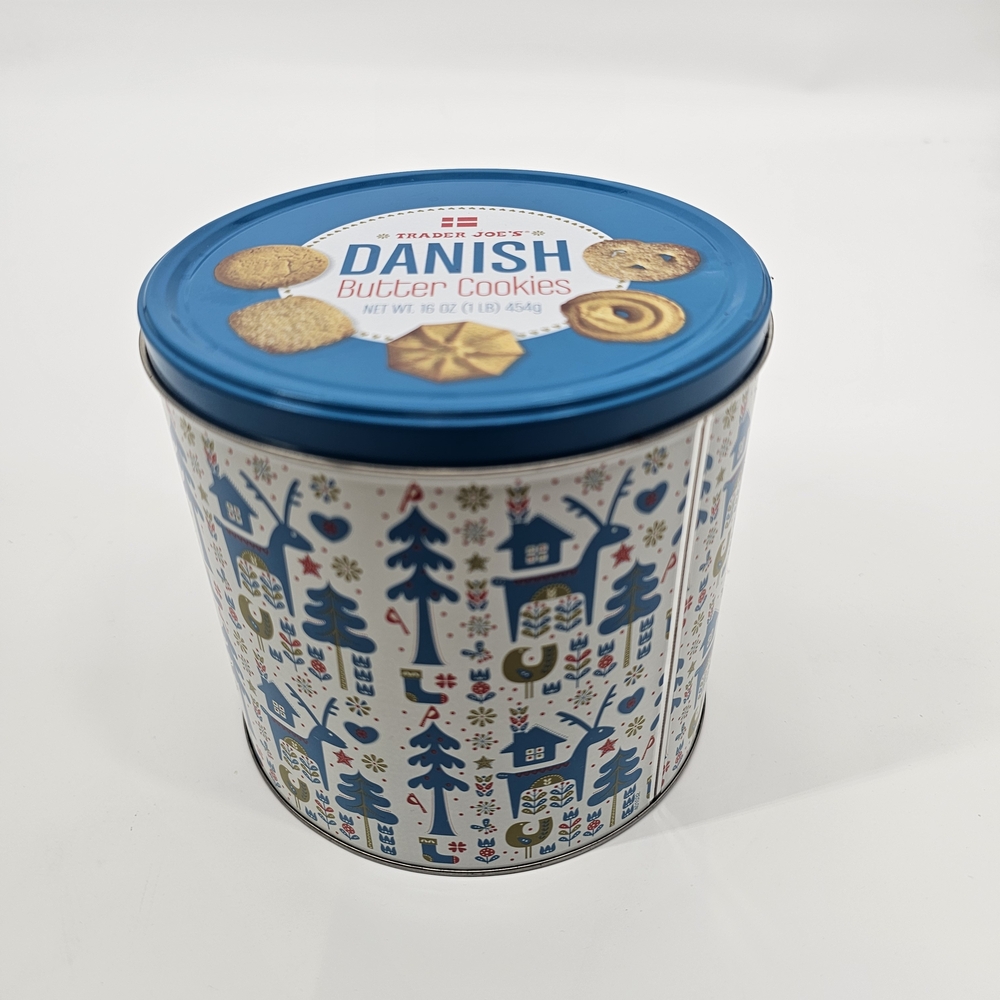 Trader Joe's Danish Butter Cookies Tin